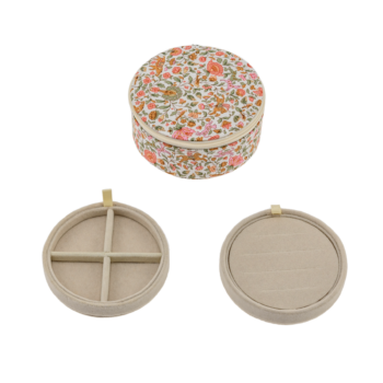 Jewelry box round mw Liberty Imran Pink
