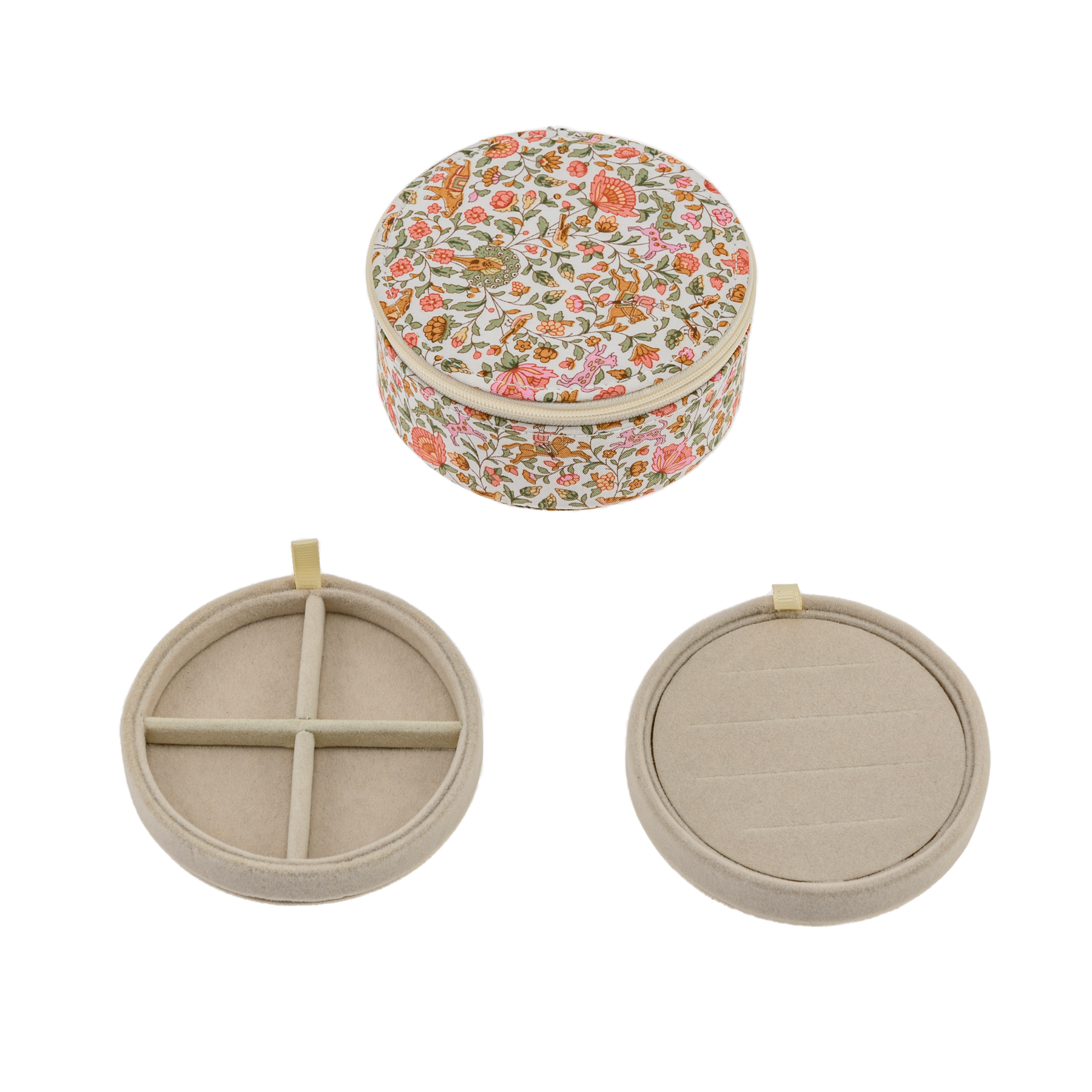 Jewelry box round mw Liberty Imran Pink