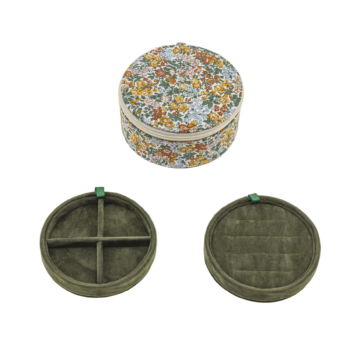 Jewelry box round mw Liberty Penstemon Road